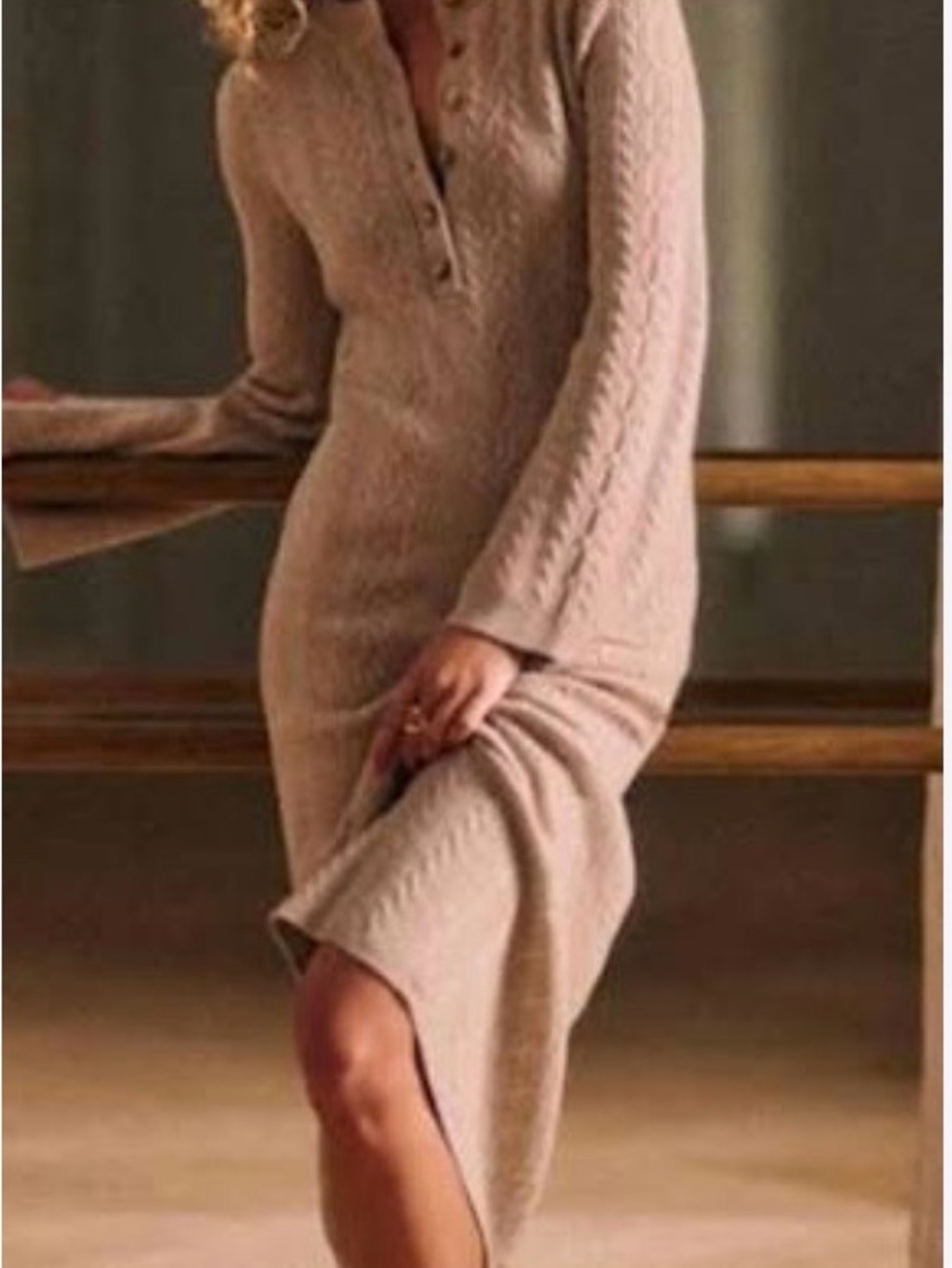 Sezane oxane dress - s